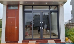 Cửa Trượt Quay Nhôm Kính thumb