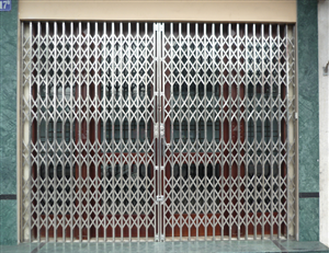 Cửa Kéo Inox 304 Có Lá